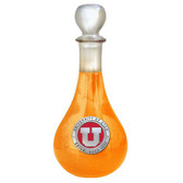Utah Utes Colored Logo Wine Decanter