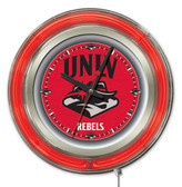 UNLV Rebels Neon Clock