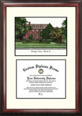 University of Wisconsin, Milwaukee Scholar Framed Lithograph with Diploma