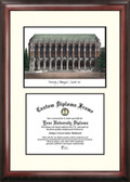 University of Washington Scholar Framed Lithograph with Diploma