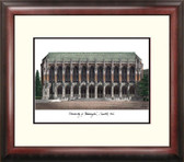 University of Washington Alumnus Framed Lithograph