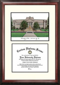 University of Utah Scholar Framed Lithograph with Diploma