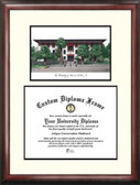 University of Texas, El Paso Scholar Framed Lithograph with Diploma