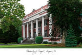 University of Oregon Lithograph