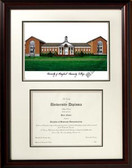 University of Maryland, University College Scholar Framed Lithograph with Diploma