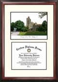 University of Illinois, Urbana-Champaign Scholar Framed Lithograph with Diploma