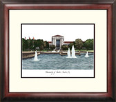 University of Houston Alumnus Framed Lithograph