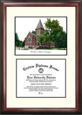 University of Alabama, Birmingham Scholar Framed Lithograph with Diploma