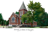 University of Alabama, Birmingham Lithograph