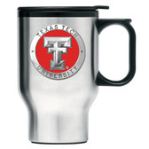 Texas Tech Red Raiders Stainless Steel Travel Mug