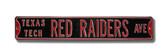 Texas Tech Red Raiders Avenue Sign 70105-AUTHSS