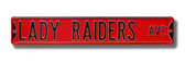 Texas Tech Red Raiders Avenue Sign