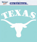 Texas Longhorns 8"x8" Die-Cut Decal