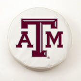 Texas A&M Aggies White Tire Cover, Large