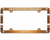 Tennessee Volunteers License Plate Frame - Full Color