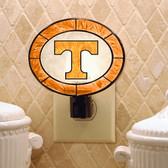 Tennessee Volunteers Art Glass Nightlight