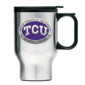 TCU Horned Frogs Stainless Steel Travel Mug