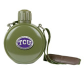 TCU Horned Frogs Colored Logo Canteen with Compass