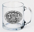TCU Horned Frogs Clear Coffee Mug Set