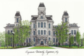 Syracuse University Lithograph
