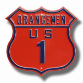 Syracuse Orangemen Route 1 Sign