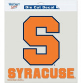 Syracuse Orange Die-Cut Decal - 8"x8" Color