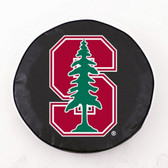 Stanford Cardinals Black Tire Cover, Small