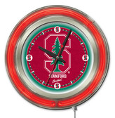 Stanford Cardinal Neon Clock