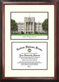 St. John's University Scholar Framed Lithograph with Diploma
