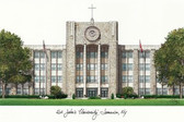 St. John's University Lithograph