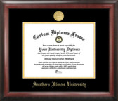 Southern Illinois University Gold Embossed Medallion Diploma Frame