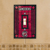 South Carolina Gamecocks Art Glass Switch Cover