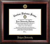 Rutgers Scarlett Knights Gold Embossed Diploma Frame