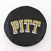 Pittsburgh Panthers Black Tire Cover, Large