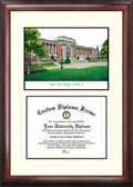 Oregon State University Scholar Framed Lithograph with Diploma