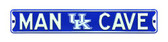 Kentucky Wildcats Man Cave Street Sign