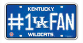 Kentucky Wildcats License Plate - #1 Fan