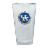 Kentucky Wildcats "UK" Colored Logo Pint Glass
