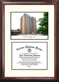 Kent State University Scholar Framed Lithograph with Diploma