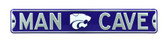 Kansas State Wildcats Man Cave Street Sign