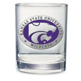 Kansas State Wildcats Double Old Fashioned Glass Set