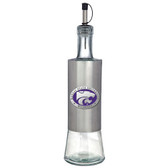 Kansas State Wildcats Colored Logo Pour Spout Stainless Steel Bottle