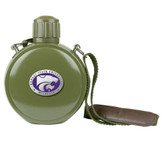 Kansas State Wildcats Colored Logo Canteen with Compass