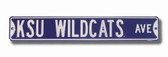 Kansas State Wildcats Avenue Sign