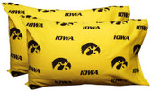 Iowa Printed Pillow Case - (Set of 2) - Solid