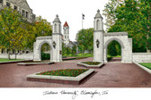 Indiana University, Bloomington Lithograph