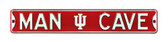 Indiana Hoosiers Man Cave Street Sign