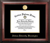 Indiana Hoosiers Gold Embossed Diploma Frame