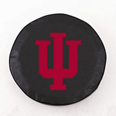 Indiana Hoosiers Black Tire Cover, Small