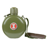 Illinois Fighting Illini Colored Logo Canteen with Compass